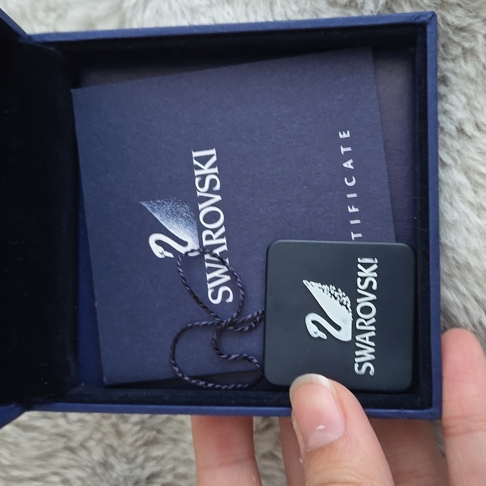 Swarovski Crystal Necklace silver with box included - Picture 5 of 6